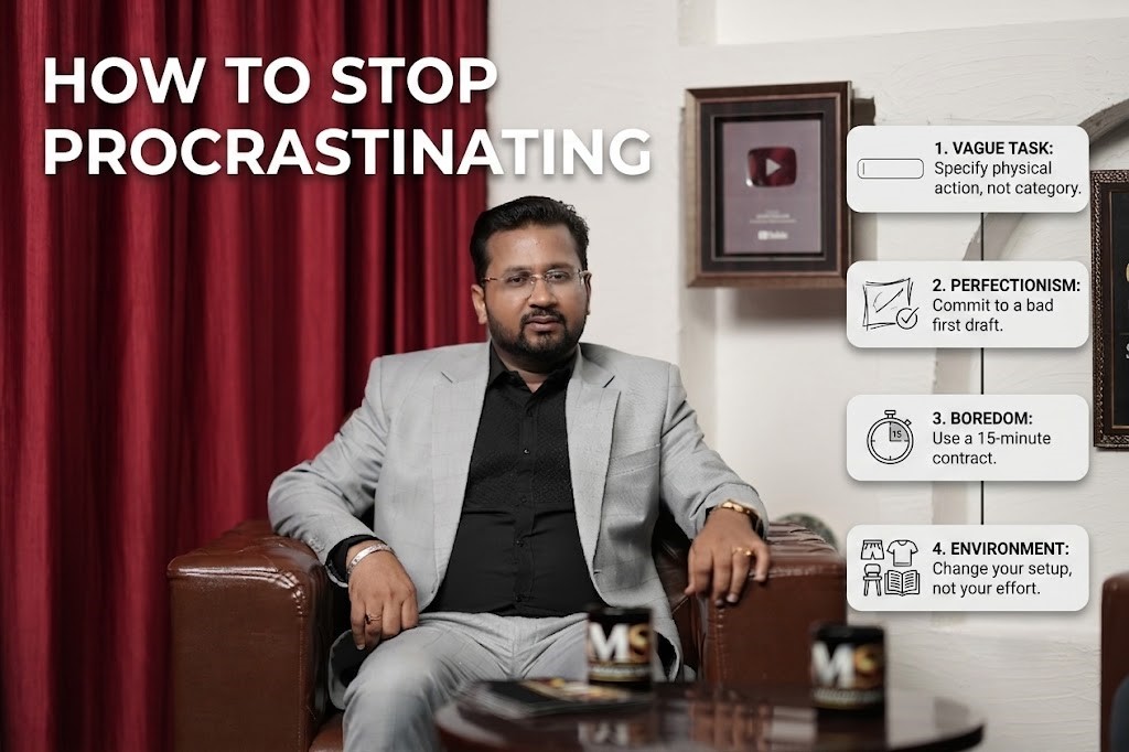 How to Stop Procrastinating (Without Another Productivity App)